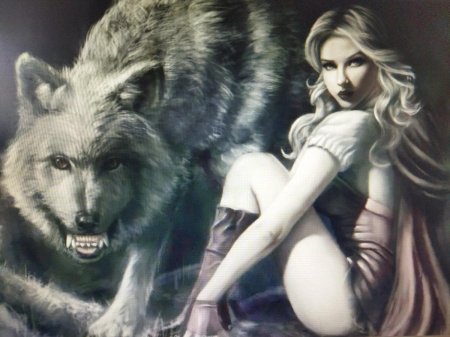 Девушка оборотень