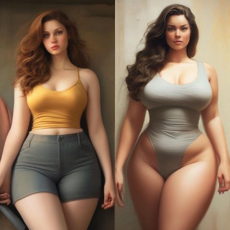 Девушка с пышной формой