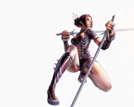 Аниме клинок воительницы