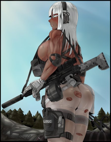 Воительница аниме