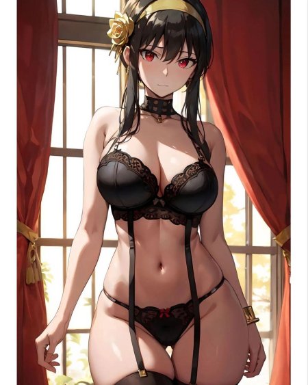 Аниме в белье