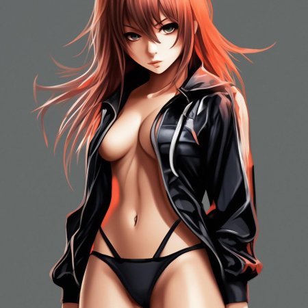 Секси аниме девушка