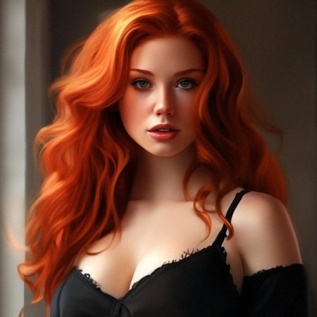 Рыжеволосая красавица