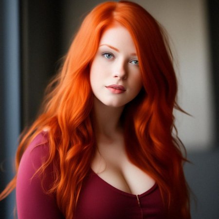 Красно рыжие