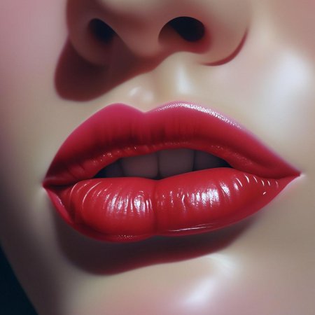 Красивые женские губы