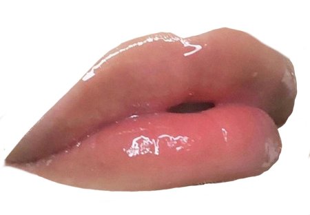 Губы прозрачные