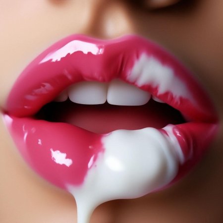 Красивые большие губы