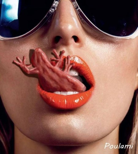 Красивые женские губы