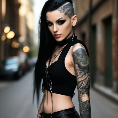 Готический макияж