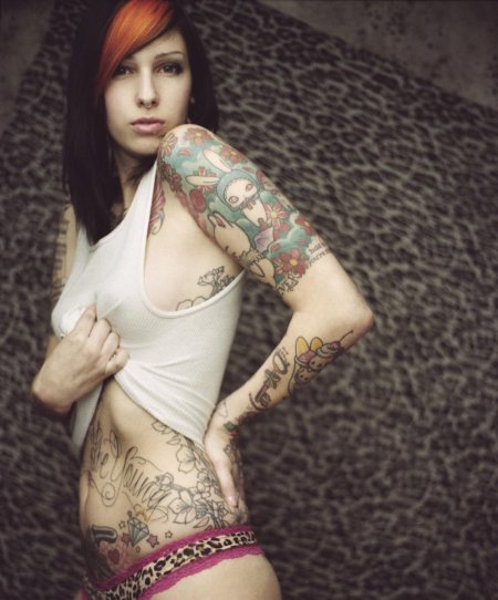 Наколки для девушек