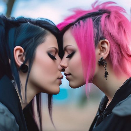 Эмо девушка