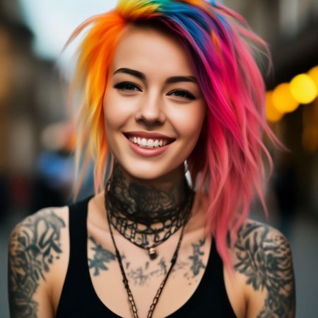 Модели с татуировками