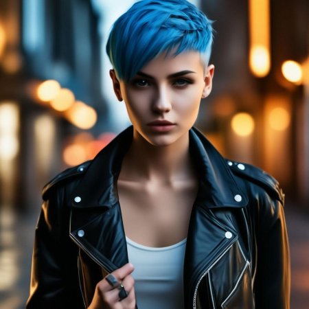 С короткой стрижкой