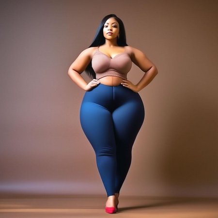 Самые большие бедра в мире