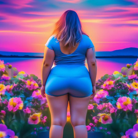 Пухлые бедра