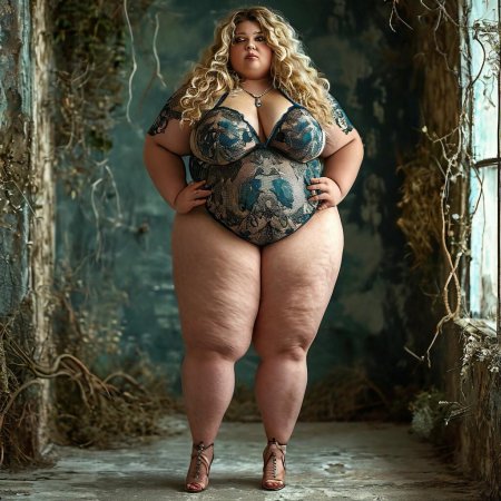 Самые красивые голые толстушки