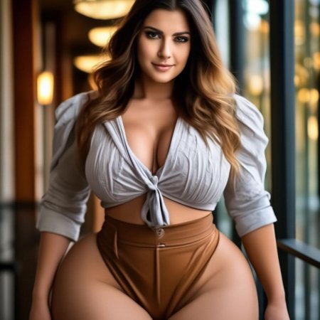 Большие бедра девушки