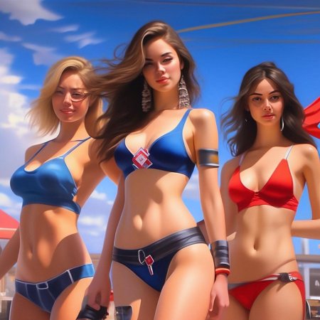 Красивые девушки купальник