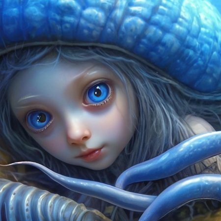 Необычная девушка