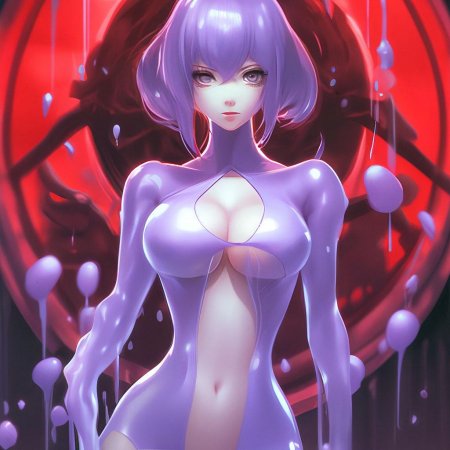 Женщина с большими