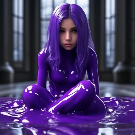 Фиолетовая цвет