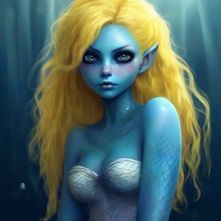 Русалка воительница