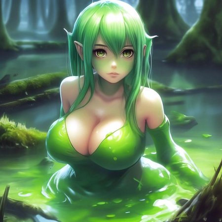 Эльфийка аниме