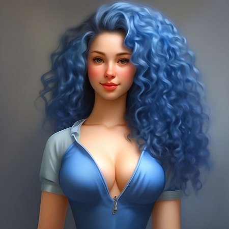 Кудрявый волос