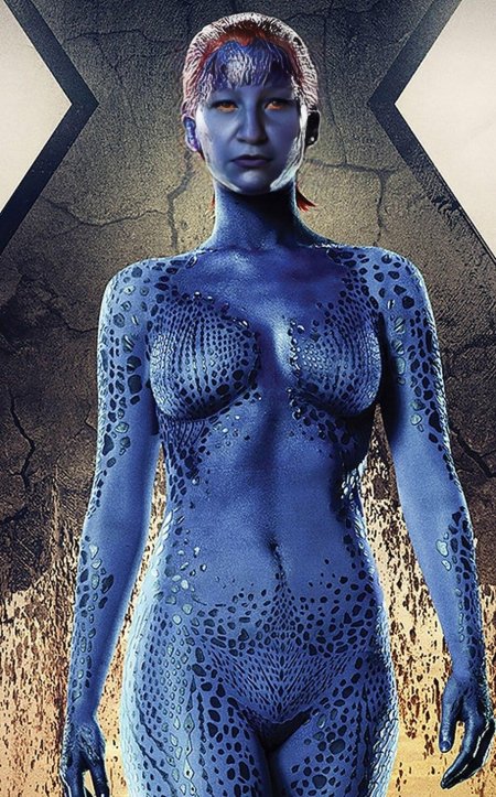 Мистик люди Икс Дженнифер Лоуренс