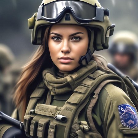 Девушка спецназ