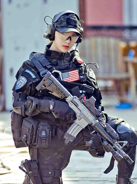 Косплей в военной форме