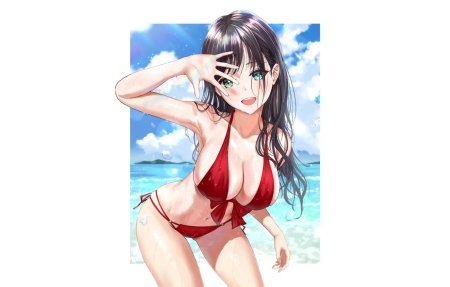 Аниме в купальнике