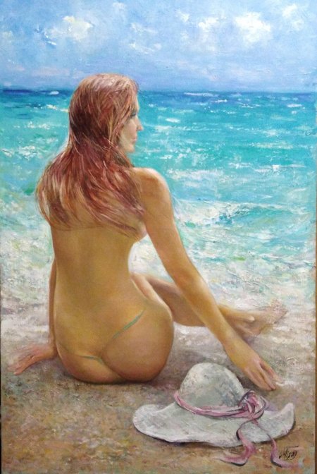 Эротические картины на море