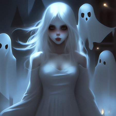 Девушка призрак