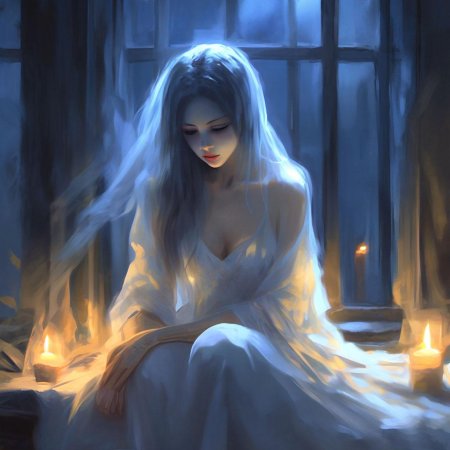 Призрак девушка +