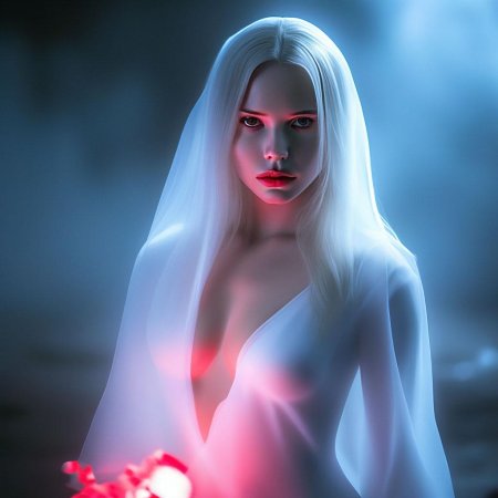 Красивая блондинка