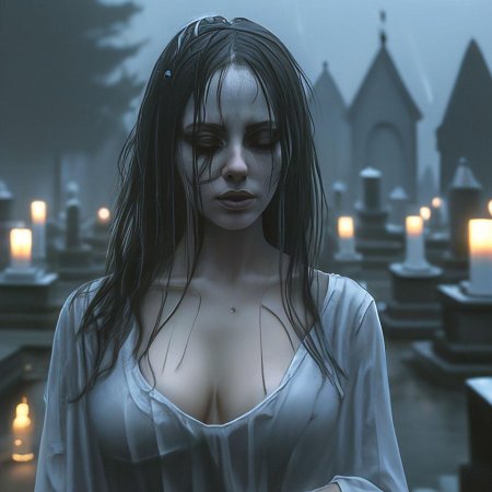 Призрак девушка