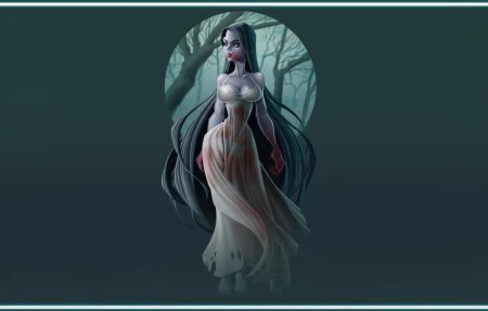 Ла Йорона арт призрак