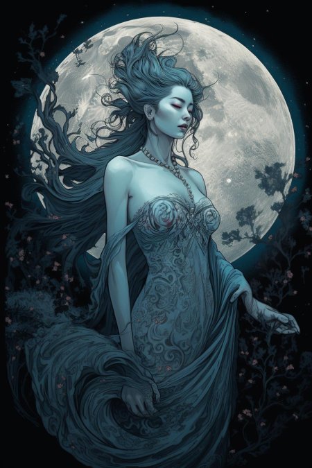 Селена богиня луны
