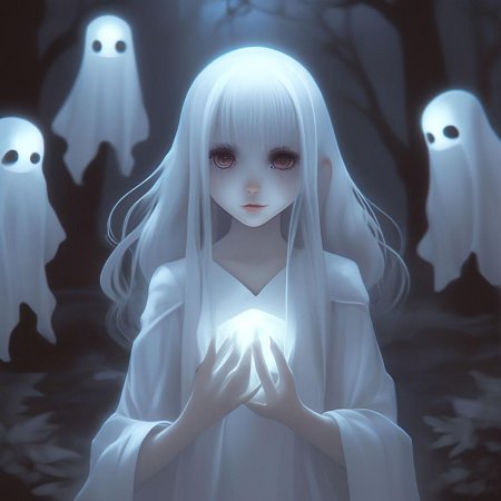 Девушка призрак