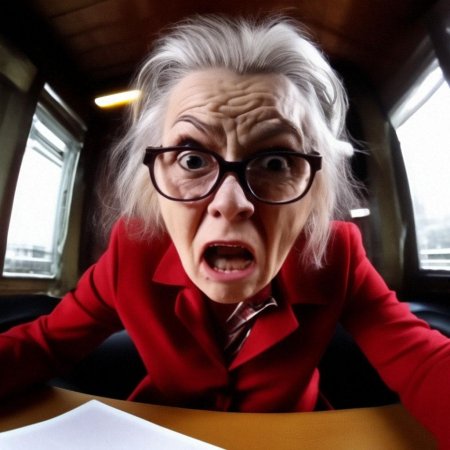 Злая старушка