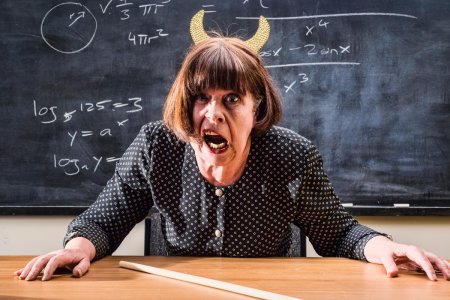 Злая училка