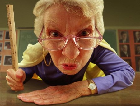 Злая училка