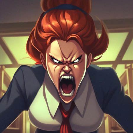 Училка злая