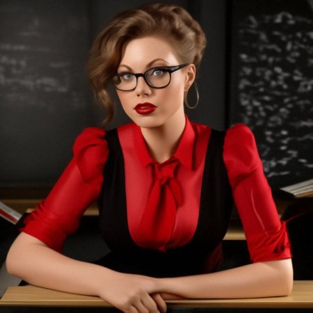 Строгая училка