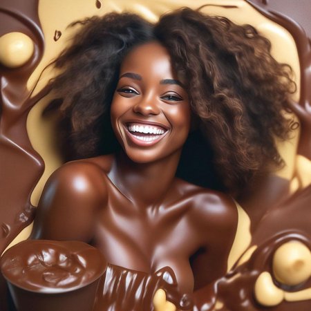 Девушка мулатка