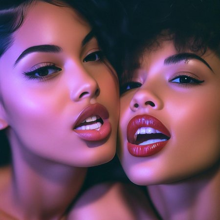 Две красивые девушки