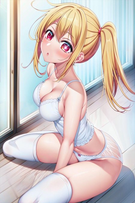 Ахегао тянки в стиле хентая