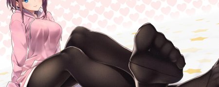 Аниме ноги в колготках