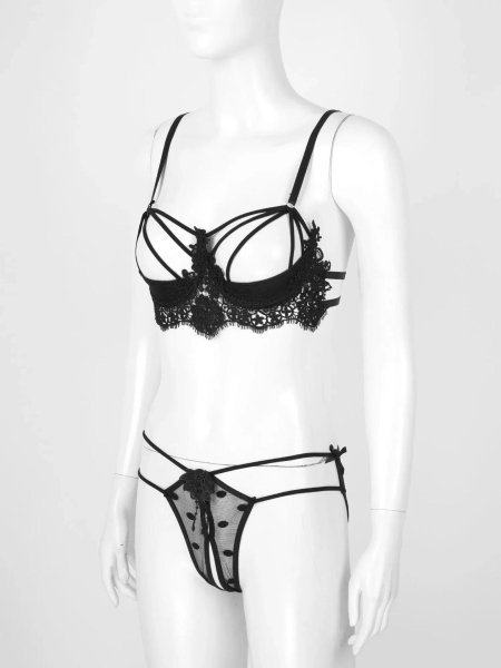 Кружевное нижнее белье комплект